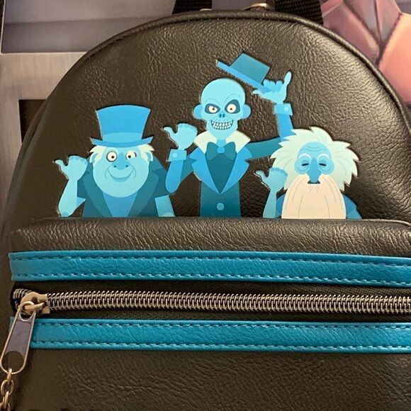 Disney Loungefly Haunted Mansion 50th Mini Backpack Hitchhiking Ghosts NWT - Picture 2 of 12
